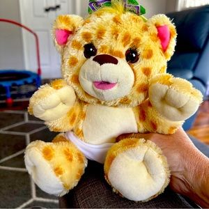 Fisher Price Snugglekins Cheetah Leopard Plush Toy